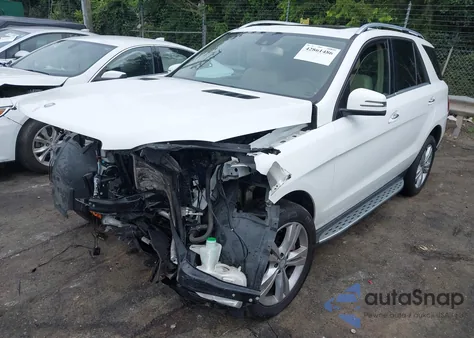 2015 Mercedes-Benz Ml 350 4Matic из США, поврежденный, VIN 4JGDA5HB3FA554844